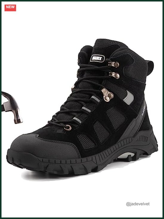 Steel Toe Work Boots Non Slip Safety Construction Indestructible Puncture Proof main image 5